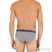 Quần lót nam Emporio Armani Endurance Stretch Cotton Brief 2-pack Grey/Blue